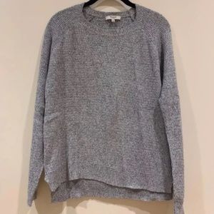 Gray Madewell Crewneck Long Sleeve Knit Sweater [Small]